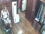Hidden camera. Spying on a young girl and her mom 1
