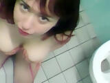 19 Year old Porn from the Cumtrainer Vintage Video archives: Public Bathroom Cum Swallowing, Car Blowjob &_ Chewing Gum. Redhead Teen Amateur slut with nice big boobs humiliated on camera.