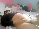 Amazing Amateur movie with Pregnant, Softcore scenes