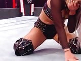 WWE - Liv Morgan on her knees