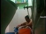 Desi MOM Bath Video