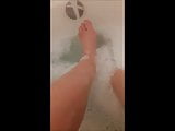 Bathtime Foot Massage