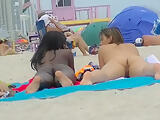 EXHIBITIONIST WIFE #99- HEATHER TAKES HER HUBBY HER GIRLFRIEND TO THE NUDE BEACH! WE MEET HER FRIEND.