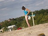 Girl on beach 24