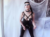 Goth with Strap-On Dildo Domination Fantasy - Milk Rebelle