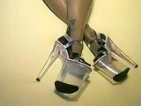 latexstockings and heels